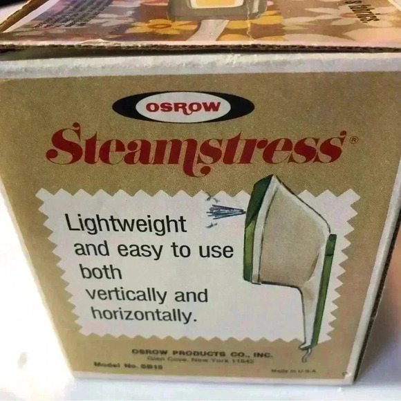 Vintage 70s new in  package Steamstress by Osrow. - Picture 4 of 9